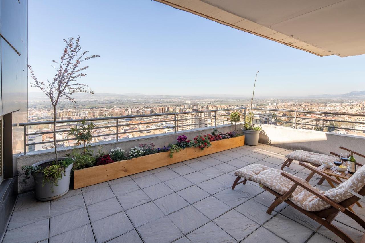 Atico Top Granada, Penthouse, 18-19Th Floor, City Centre, Views, Terrace, Free Parking Екстер'єр фото