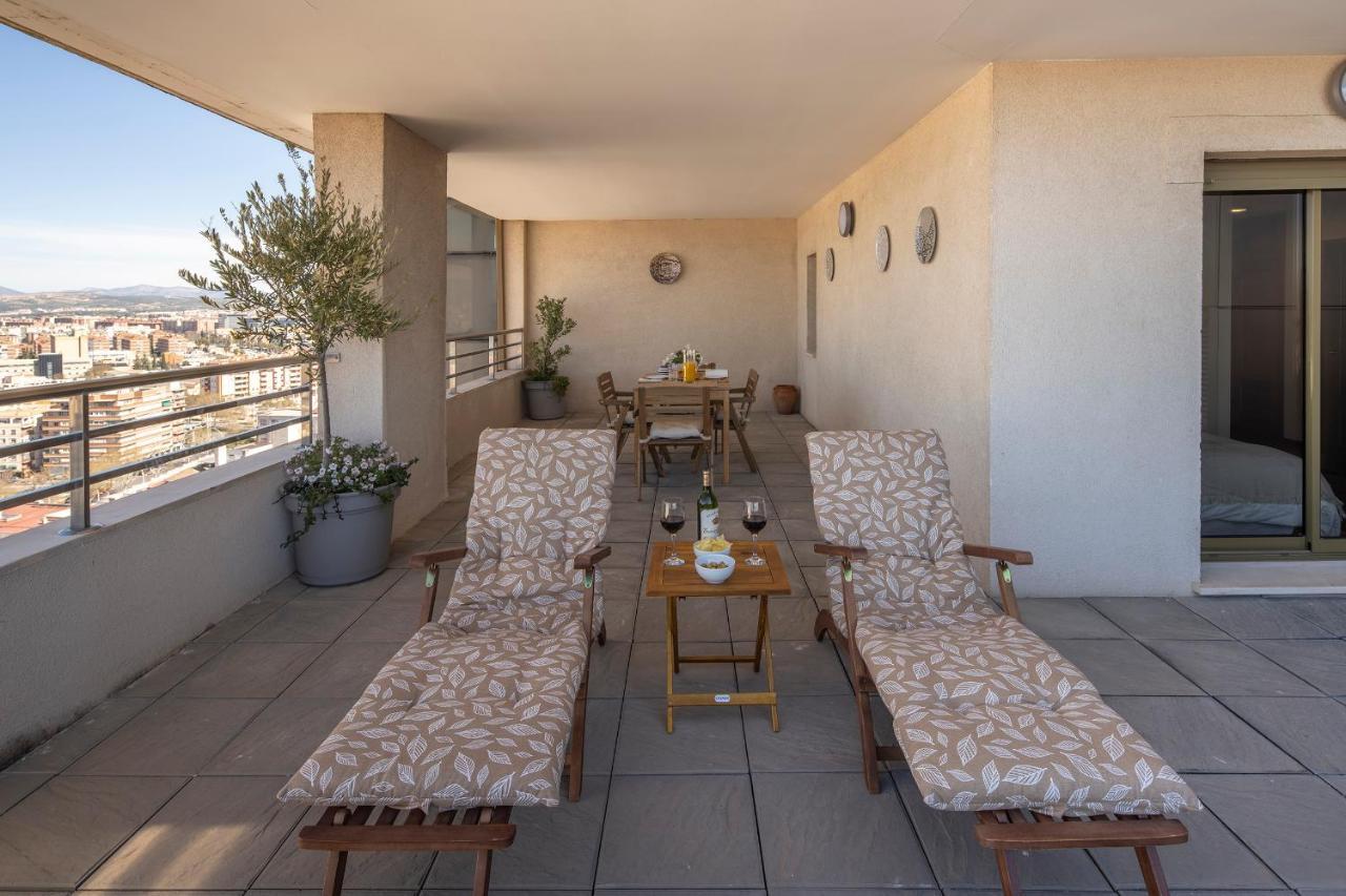 Atico Top Granada, Penthouse, 18-19Th Floor, City Centre, Views, Terrace, Free Parking Екстер'єр фото